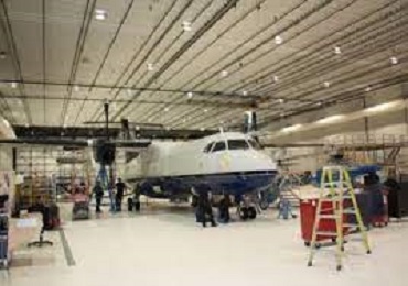 GPS Repeater for Aircraft-hangar